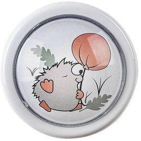 Rabalux 76072 lampka nocna dziecięca Hedgy - jeż ibalonik, 0,3W, 5lm, 6000K, śred. 10 cm