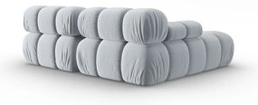 Jasnoniebieska aksamitna sofa 191 cm Bellis – Micadoni Home