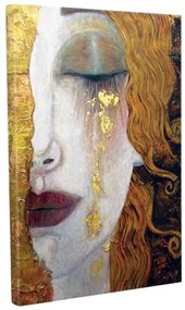 Reprodukcja obrazu na płótnie Gustav Klimt Golden Tears, 30x40 cm