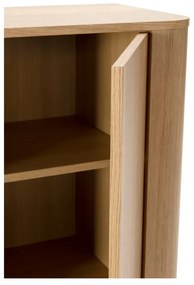 Szafka w dekorze dębu w naturalnym kolorze 100x133x40 cm Padoc – MOME