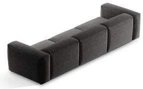Ciemnoszara sofa 364 cm Bergano – Cosmopolitan Design
