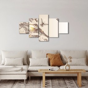Obraz - Kolibry (125x70 cm)