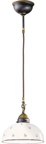 Kolarz 731.30.68 - Żyrandol na lince NONNA 1xE27/75W/230V śr. 30 cm czerwony