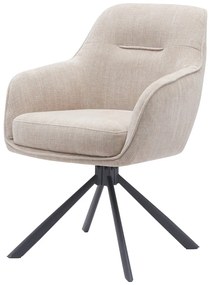 Kremowe krzesła zestaw 2 szt. Avola – Unique Furniture