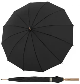 Nature Long Bamboo Simply Black - parasol ECO