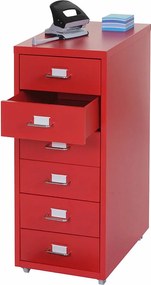 Podstawa mobilna Preston T851,  czerwony