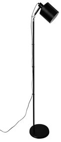 Czarna lampa stojąca (wysokość 166 cm) Zana – Candellux Lighting