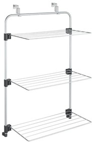 Wisząca suszarka na pranie w kolorze srebra 11 m Gale – Metaltex