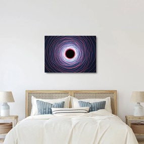 Obraz na szkle abstrakcji koła (70x50 cm)