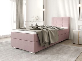 BEDANTE Łóżko kontynentalne ZILANO1 80x200 Cosmic 14 różowy Strona otwierania prawe