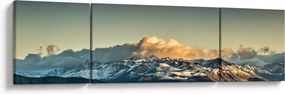 Obraz - szczyty górskie (170x50 cm)