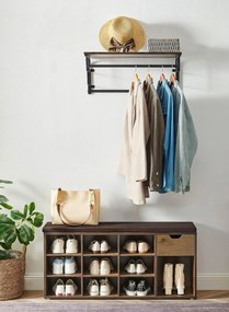 Szafka na buty z siedziskiem dąb artisan Z3-D40