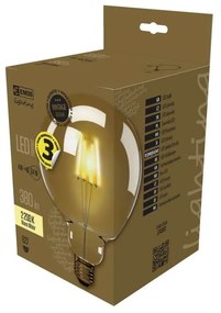 Żarówka LED EMOS Vintage G125 Warm White, 4W E27