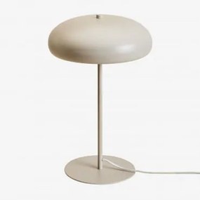 Lampa Stołowa Metalowa Hilma Kremowa Tapioca - Sklum