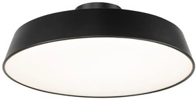 Czarna metalowa lampa sufitowa 40 cm LED - V054-Welto