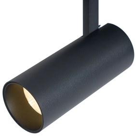 Nowoczesna lampa sufitowa czarna z możliwością ściemniania, 2-źródłowa - Tate Nowoczesny Oswietlenie wewnetrzne