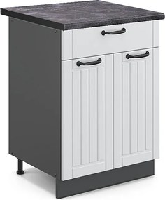 Szafka dolna do kuchni biały domek wiejski 60x60x82 fame-line