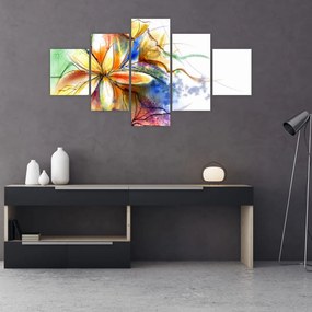 Obraz - Kwiat (125x70 cm)