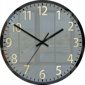 Zegar ścienny okrągły cichy nowoczesny akrylowy na ścianę duże cyfry loft