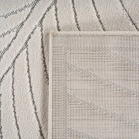 Dywan uniwersalny Nova 3D Listki kremowy 160 cm x 230 cm