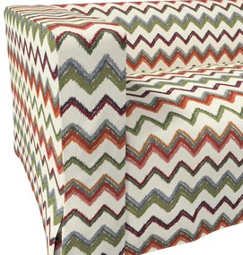 Pokrowiec na sofę Klippan 2-osobową długi z kontrafałdami