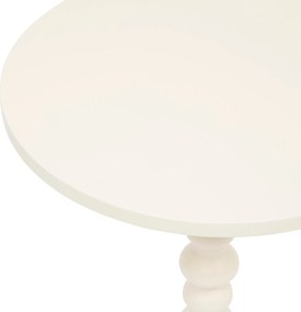 Stolik kawowy ALIX na ozdobnej nodze, Ø 38 cm