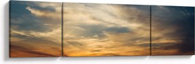 Obraz zachodu słońca (170x50 cm)
