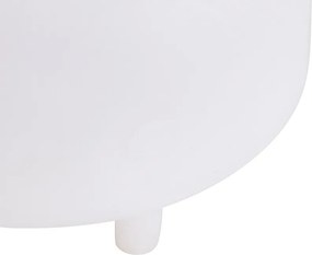 Lampa stołowa biała IP44 z wbudowanym głośnikiem Bluetooth - Storm Music