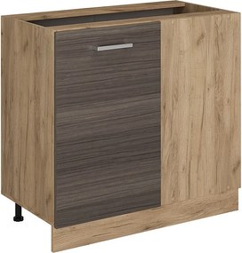 Szafka narożna szlachetna szarość 86x46x81.6 r-line