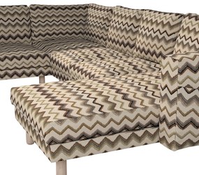 Pokrowiec na sofę narożną Norsborg 5-osobową z szezlongiem