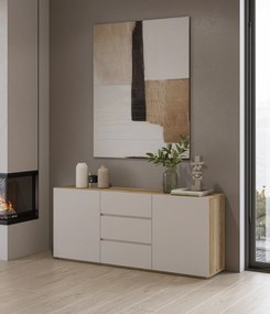 Komoda ELAN 150 cm do Salonu Sypialni Odcienie beżu