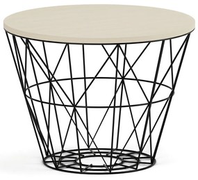 Stelaż do stolika konferencyjnego STILO, 600 x 420 mm, czarny