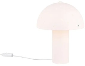 Biała lampa stołowa (wys. 32,5 cm) Seta – Trio