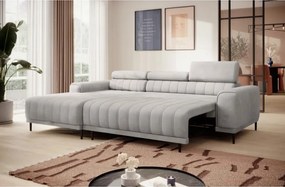 Narożnik CALDO S/MINI Lewostronny z funkcją spania wolnostojąca w tkaninie RUN AGAIN 80 WERSAL