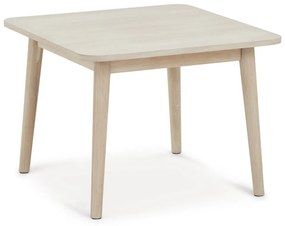 Stolik z blatem w dekorze dębu 70x70 cm Nyborg – Furnhouse