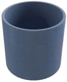 Umywalka betonowa nablatowa okrągła bez otworu na baterię 41 x 40 cm BENE | różne kolory : Kolor - Jagodowy