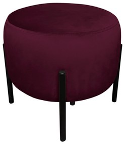 Pufa OLA LOFT ławka podnóżek metal MG02