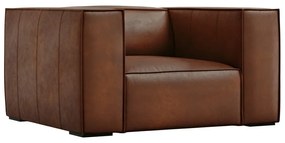 Koniakowy skórzany fotel Madame – Windsor & Co Sofas