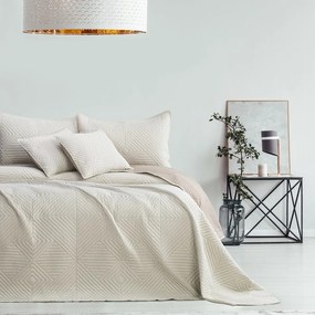 Restilo Narzuta na łóżko Sota beige - cappucino, 220 x 240 cm