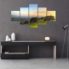 Obraz - Widok ze wzgórza (125x70 cm)