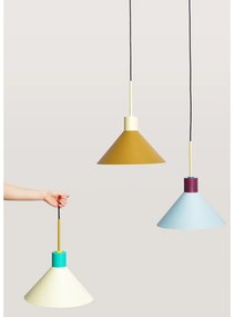 Pomarańczowa lampa wisząca ø 35 cm Crayon – Hübsch