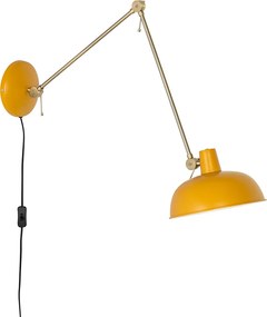 Inteligentny kinkiet żółty z brązem z Wifi P45 - Milou