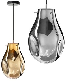 Lampa Sufitowa Wisząca Szklana APP328-1CP Amber