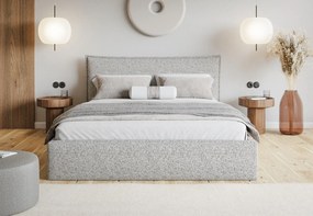 Łóżko Slim 14 z pojemnikiem i stelażem 160x200 cm, kolor Puente 06