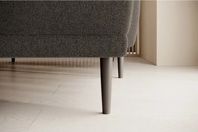 Narożnik BONO z funkcją spania Drewniane nóżki Eleganckie podłokietniki Głębokie siedzisko Lewa strona Barrel 21