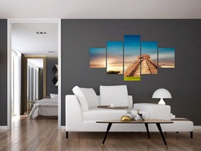 Obraz słynnego pomnika Majów (125x70 cm)