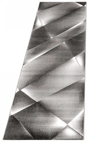 Dywan nowoczesny Costa geometria brązowy 80 cm x 250 cm