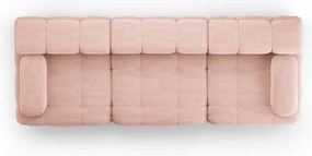 Jasnoróżowa sofa 288 cm Ferento – Cosmopolitan Design