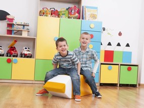 Zestaw kolorowych mebli do przedszkola Ołówek 4520520JU