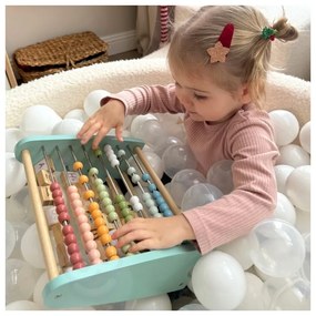 Tooky toy liczydło dwustronne alfabet obrazki